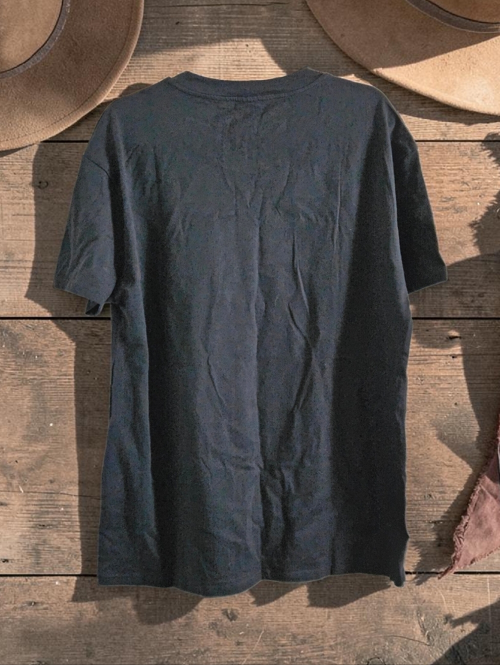 PLUS SIZE MARLBORO WESTERN STYLE BLACK GRAPHIC TEE SIZE 2XL - Picture 3 of 3